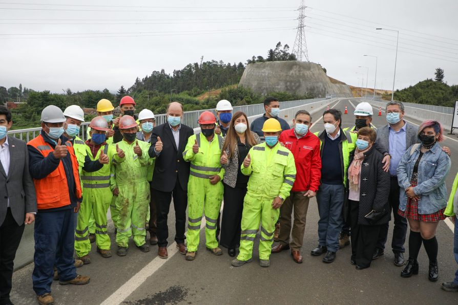 MINISTRO MORENO DA EL VAMOS A OPERACIÓN DE NUEVA INTERCONEXIÓN VIAL ENTRE LAS COMUNAS DE TEMUCO Y VILCÚN