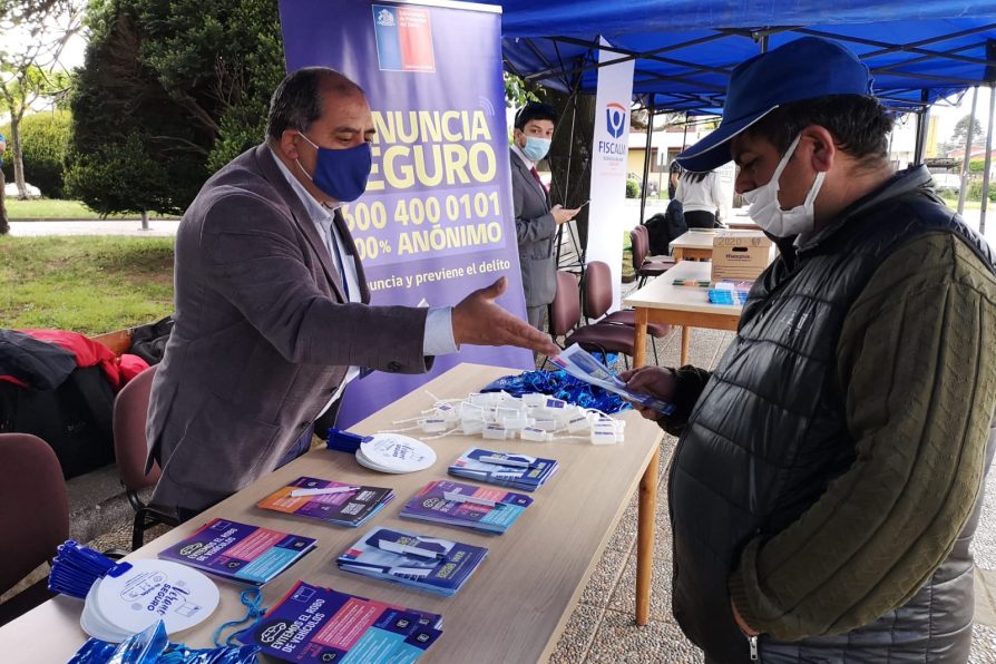 EXITOSA PLAZA CIUDADANA DE SEGURIDAD PÚBLICA EN CURACAUTÍN