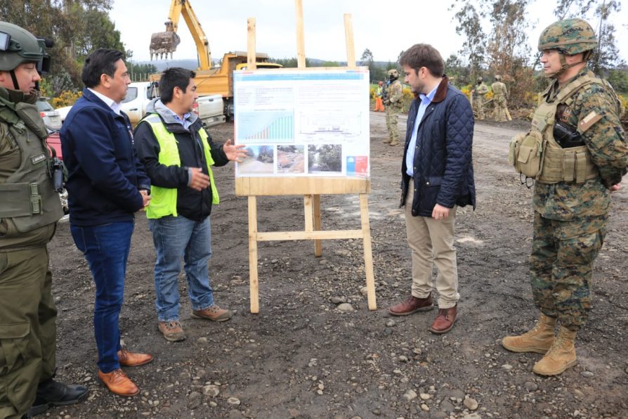 AUTORIDADES DE LA ARAUCANIA SUPERVISAN EN TERRENO PATRULLAJES QUE BRINDAN SEGURIDAD EN LAS RUTAS DONDE HAY OBRAS DE CONECTIVIDAD