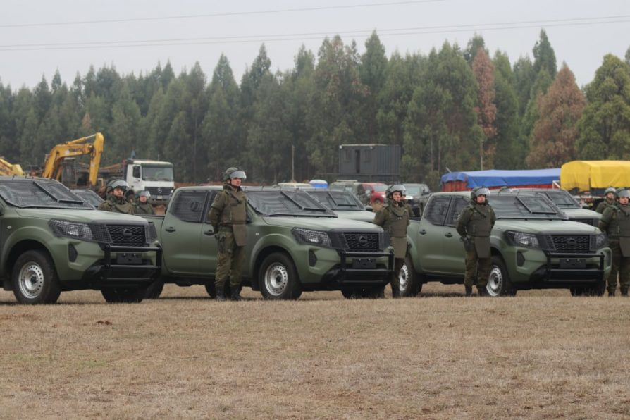 DELEGADO PRESIDENCIAL JOSÉ MONTALVA DESTACÓ ENTREGA DE 14 CAMIONETAS BLINDADAS PARA CARABINEROS DE LA REGIÓN