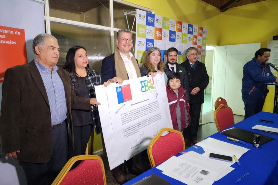 Bienes Nacionales entrega inmueble a Municipalidad de Temuco para concretar construcción de Centro Comunitario y de Salud Mental