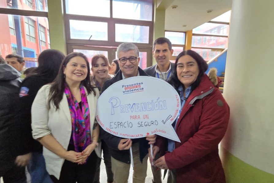 Autoridades regionales se unen a jornada “Presentes contra la violencia”