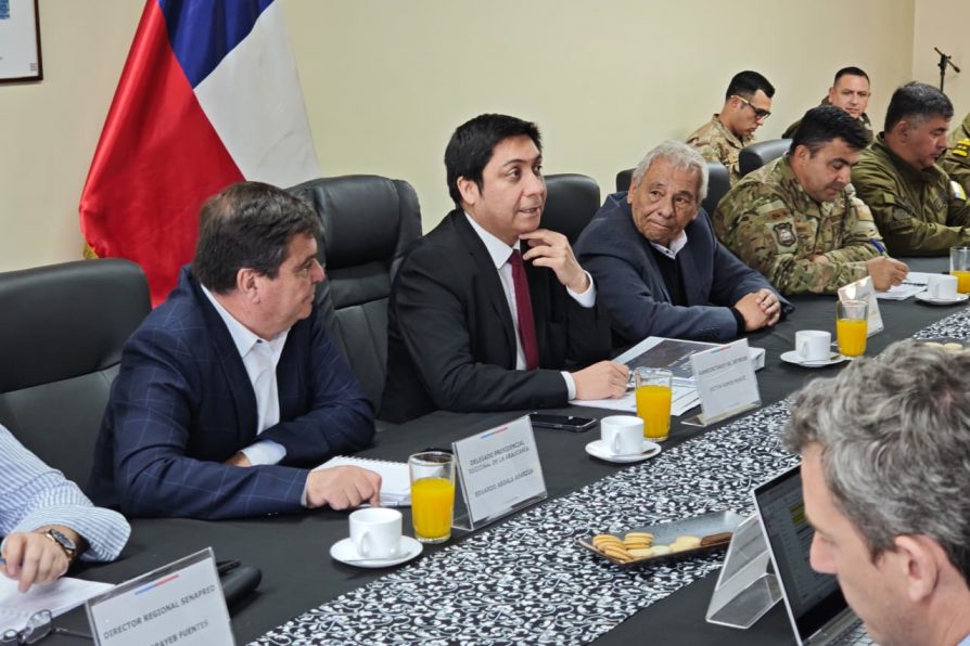 Coordinación pública-privada frente a incendios forestales y seguimiento a inversiones en Malleco marcaron visita de Subsecretario Ramos a La Araucanía