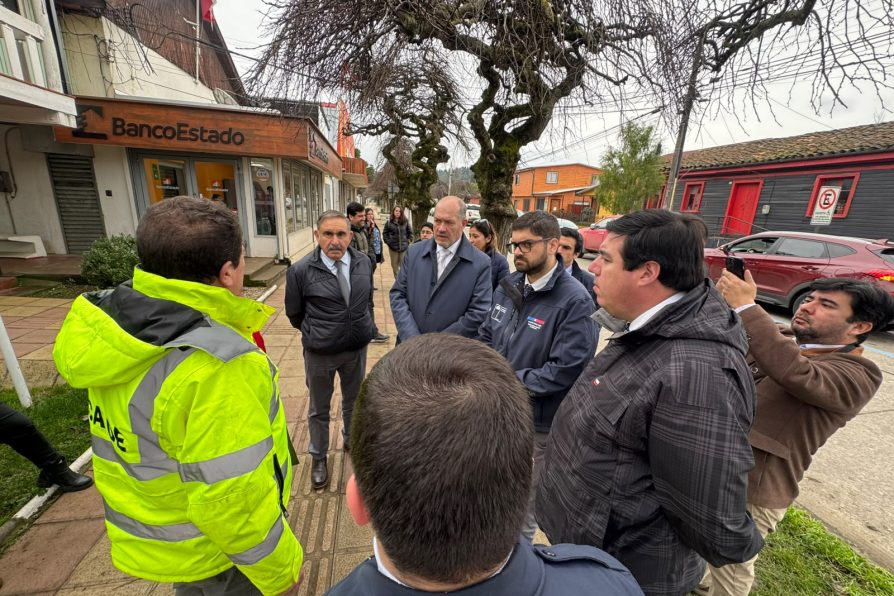 Subsecretario de Gobierno junto a Delegado Ljubetic recorren comunas de Malleco tras sistema frontal