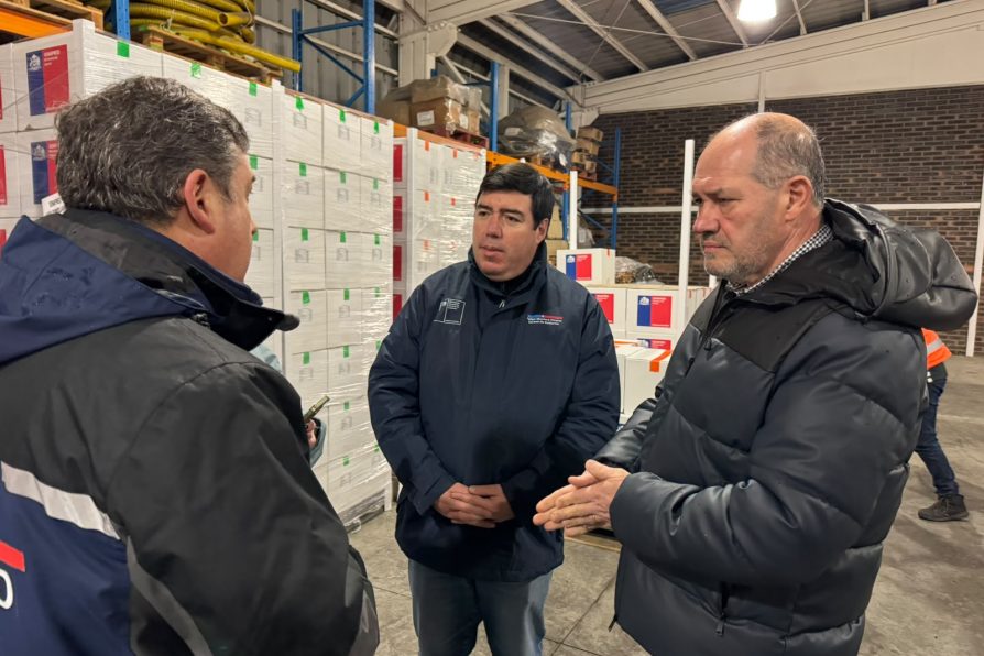 Gobierno entrega cajas de alimentos, colchones, frazadas a comunas de La Araucanía