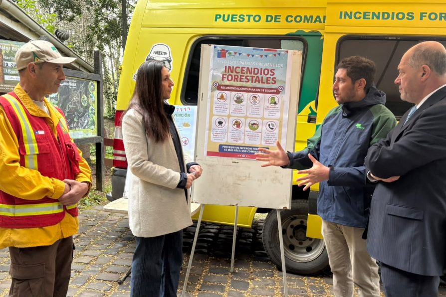 Autoridades llaman a disfrutar las Áreas Protegidas de La Araucanía con responsabilidad durante Fiestas Patrias